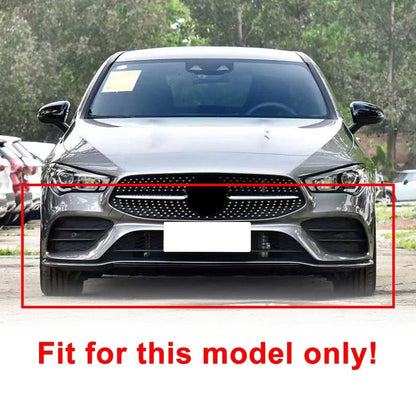 Front Bumper Lip Splitter Trim for Mercedes Benz CLA C118 (2020–2023)