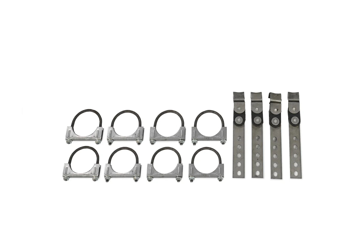 2.5" Dual Exhaust Kit for GM G Body (1978–1988) - Flowmaster Super 44 Rear Exit Black