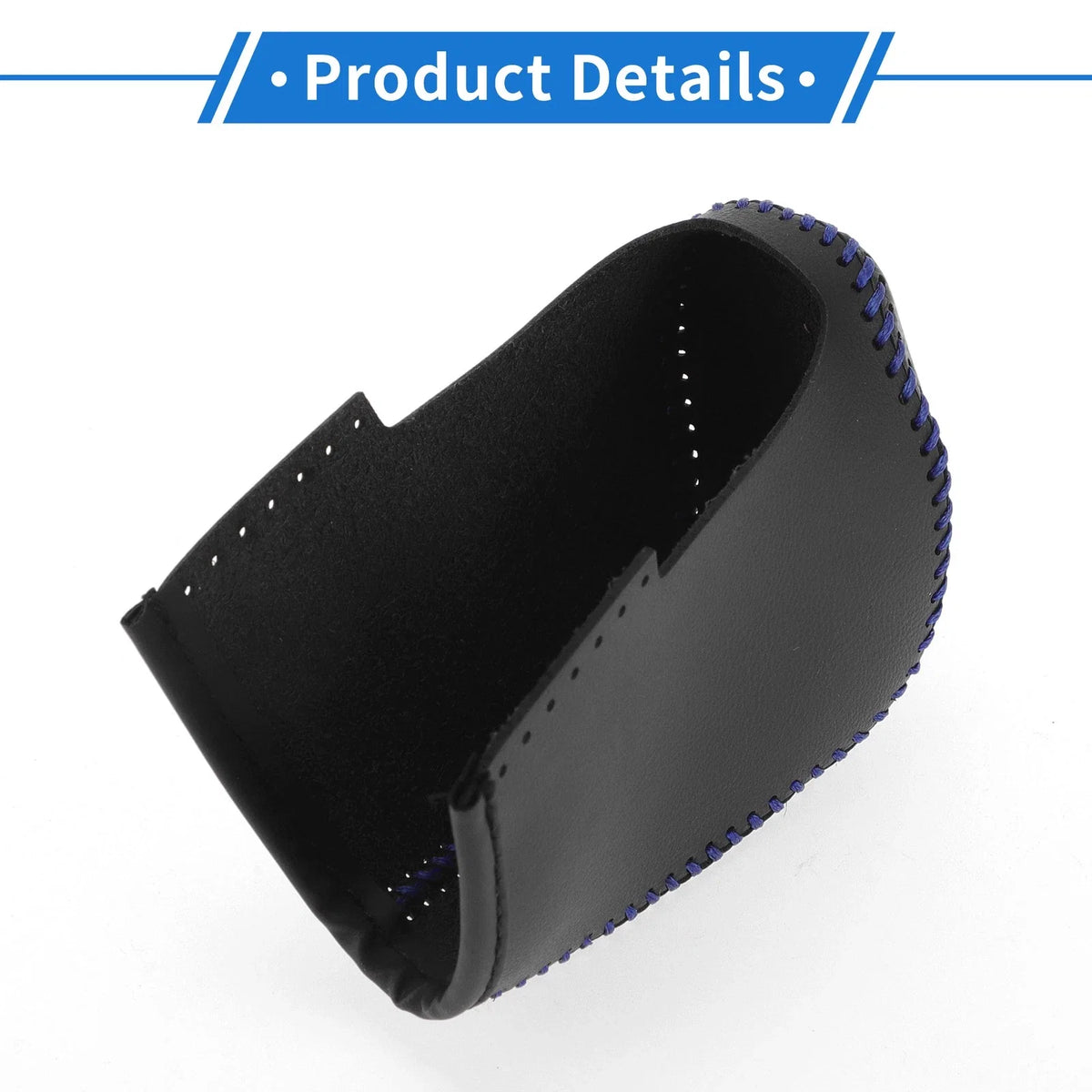 1 Pc Gear Shift Knob Cover for Nissan Altima (2019–2024) Black Carbon Fiber Blue
