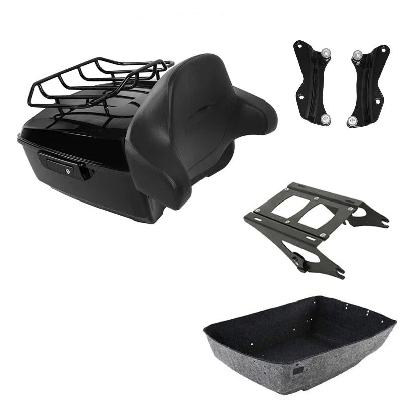 Trunk Pad Mount Rack Docking Hardware for Harley Touring FLHT (2014–2026)
