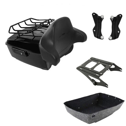 Trunk Pad Mount Rack Docking Hardware for Harley Touring FLHT (2014–2026)