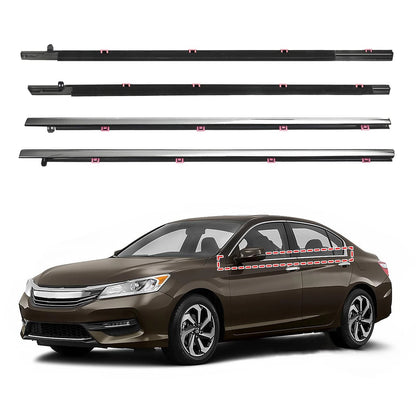 Window Molding Trim for Honda Accord 4-Door Sedan (2013–2018) Chrome