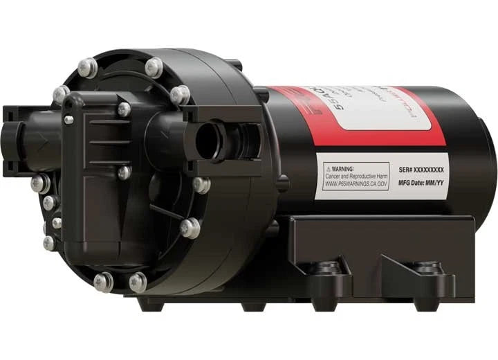 Aquajet Variable Speed Water Pump for RV (12V, 3.4 GPM, 60 PSI)