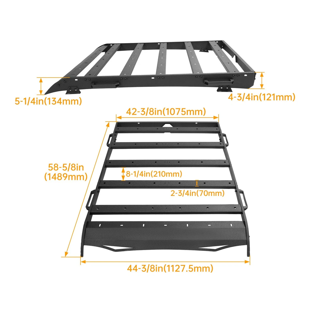 Roof Rack Cargo Carrier for Toyota Tacoma (2005–2023)
