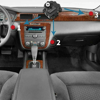 HVAC A/C Heater Air Blend Door Actuator for Chevrolet Impala (2004–2016)