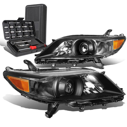 Projector Headlight Lamp for Toyota Sienna (2011–2020) - Black Amber
