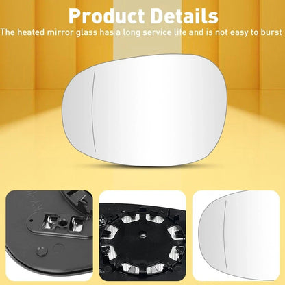 Heated Driver Side Mirror Glass for BMW E81 E90 E91 E92 325i 328i 335i (2009–2011)