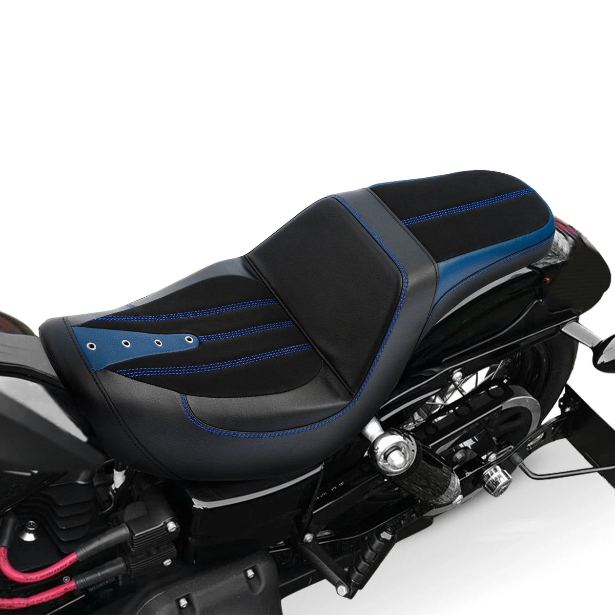 Driver Passenger Seat for Harley Dyna Street Fat Bob Low Rider (2006–2017)