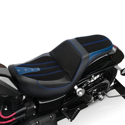 Driver Passenger Seat for Harley Dyna Street Fat Bob Low Rider (2006–2017)