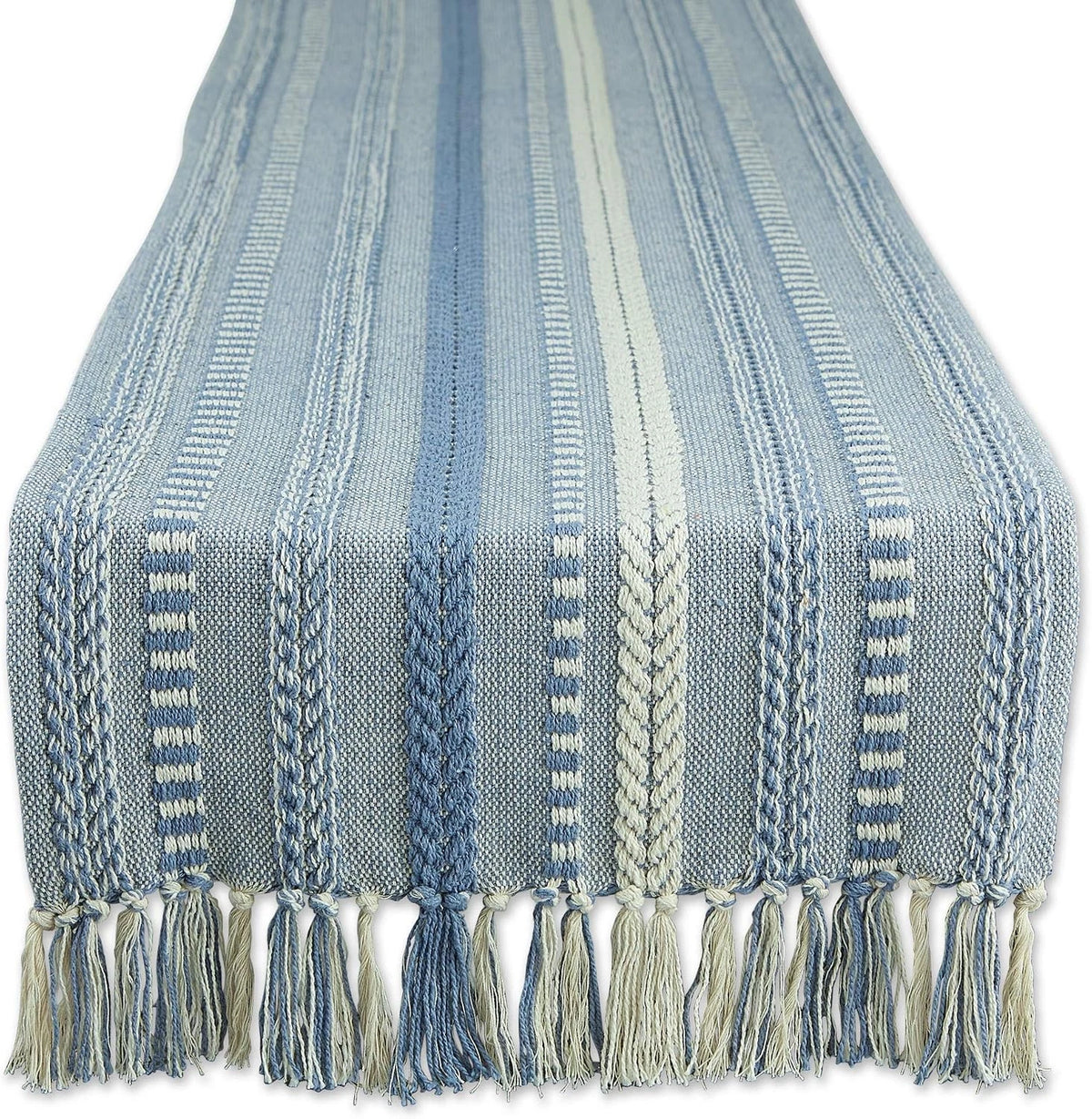 Table Runner for Farmhouse Decor (15x72, 15x77, Fringe Included)