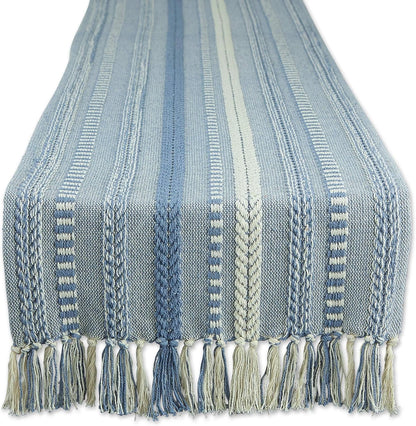 Table Runner for Farmhouse Decor (15x72, 15x77, Fringe Included)