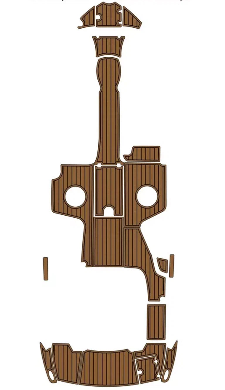 EVA Foam Teak Deck Flooring for Chaparral 224 Sunesta (2014)