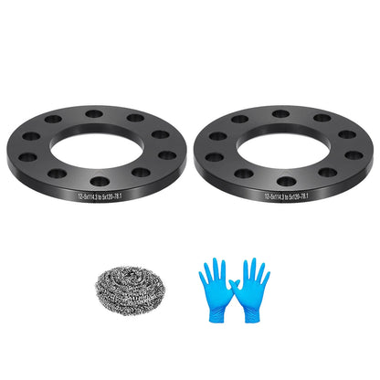 2pcs 1/2 in Wheel Spacers 5x114.3 or 5x120 for Chevy Camaro Cadillac (78.1CB)