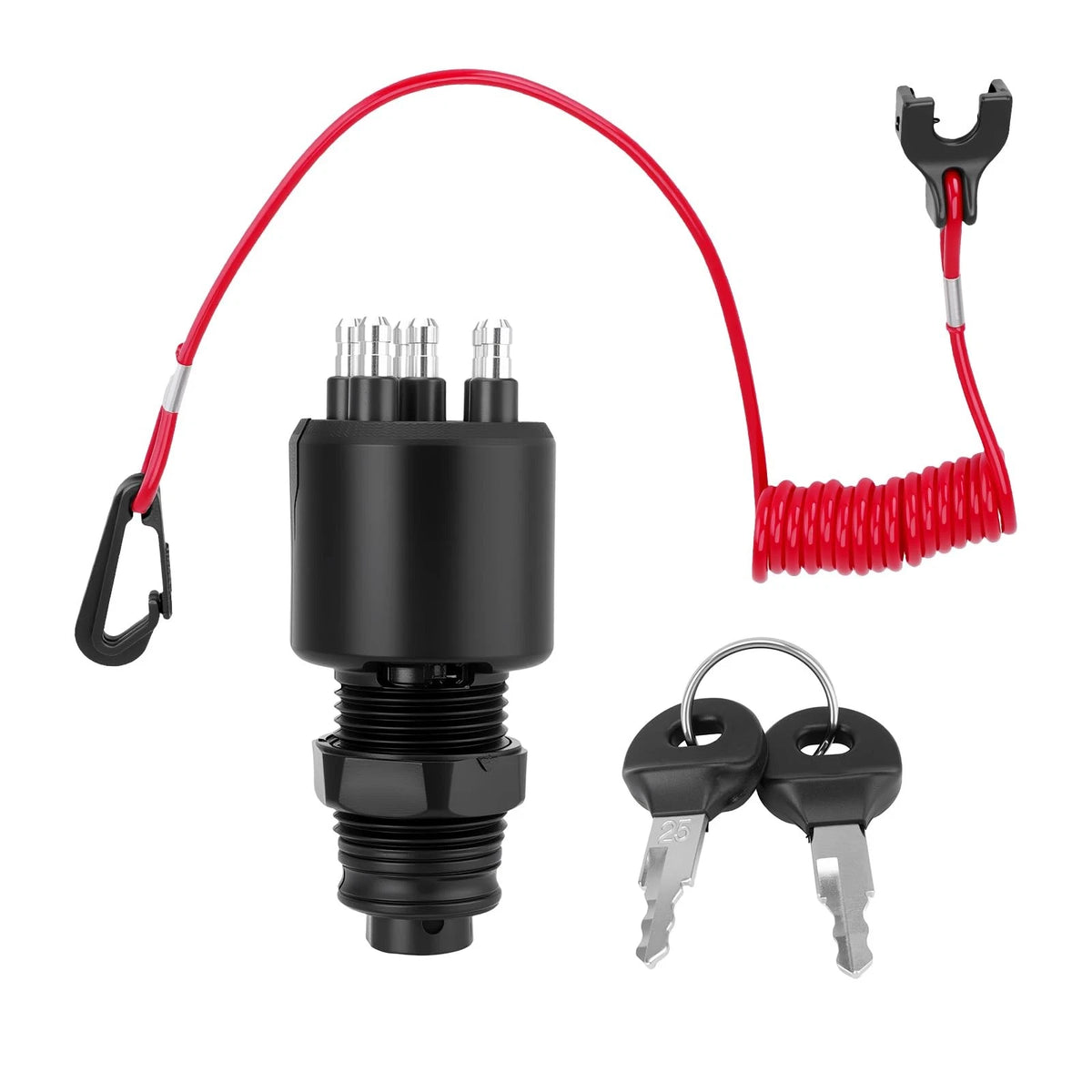 Ignition Switch with Keys for OMC Johnson Evinrude (5005801)