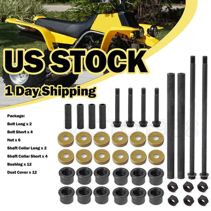 A-arm Bushing Cover Shaft Collar Kit for Yamaha Banshee 350 YFZ350(1987–2006)