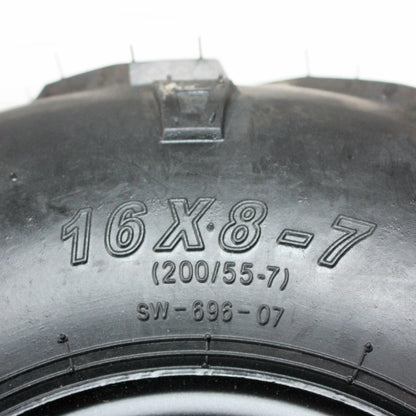 2X 16X8-7 Inch 3 Stud Wheel Rim for 110cc 125cc Quad Dirt Bike ATV