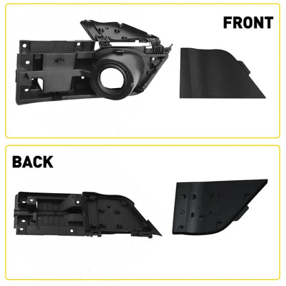 Fuel Filler Door Housing & Gas Cover for Ford Transit Van (2015–2023) Black