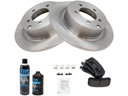 Brake Pad and Rotor Kit for Mitsubishi Lancer (2008–2016) 16296CKSR