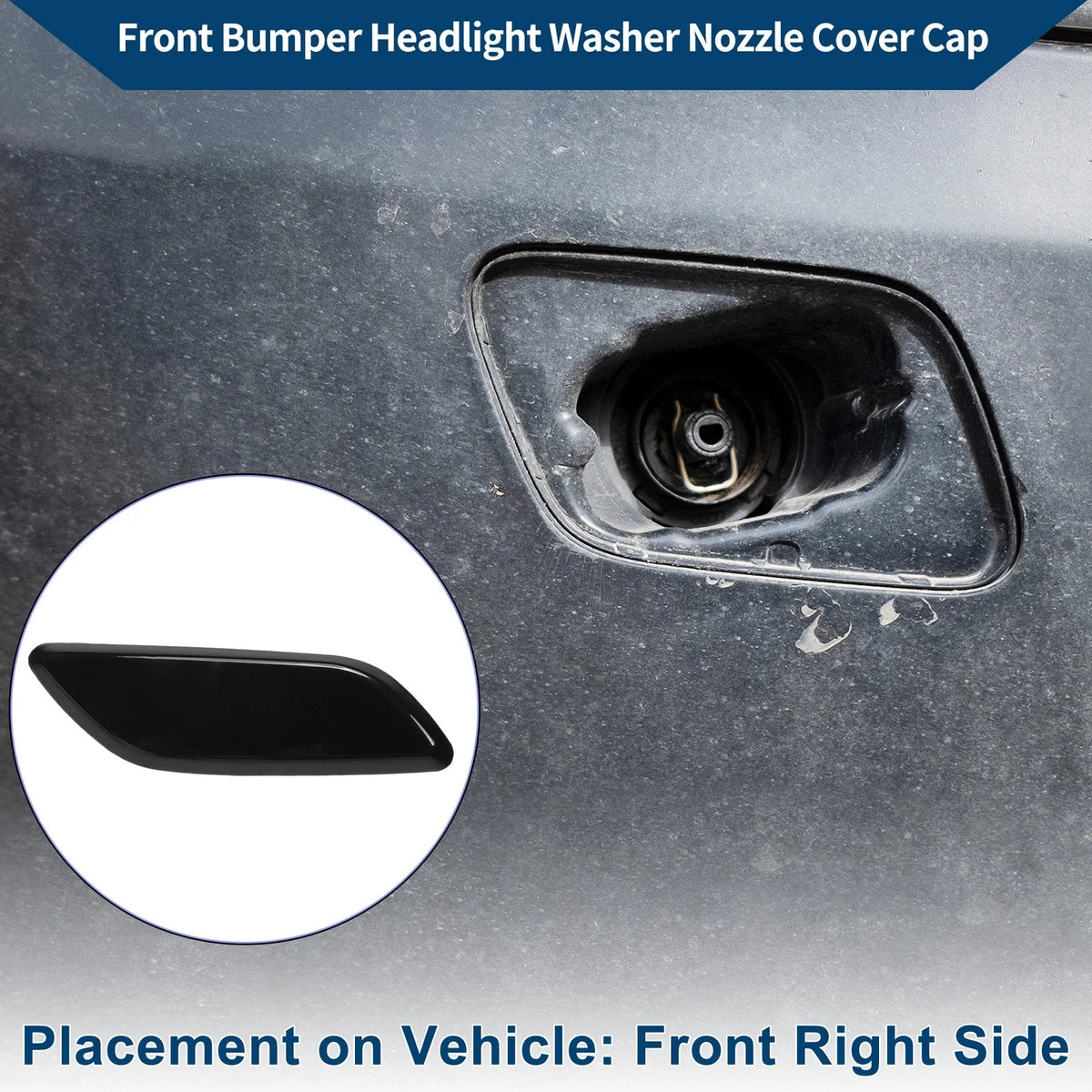 Front Right Washer Nozzle Cover Cap for Honda Civic FB2 FB3 (2012–2013)