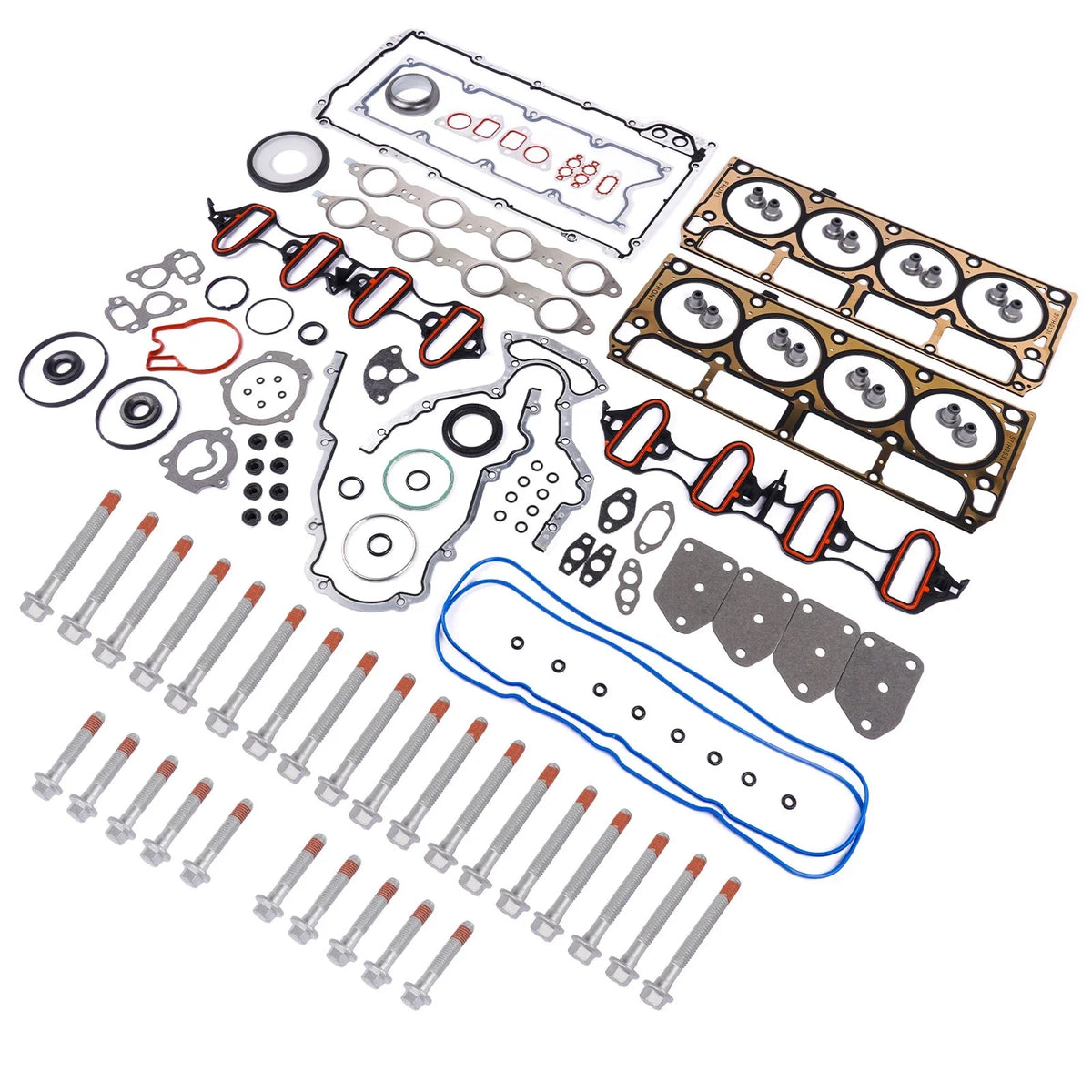 5.3 Full Cylinder Head Gasket Set with Bolts for Buick Chevy Silverado GMC Sierra (2007–2014)