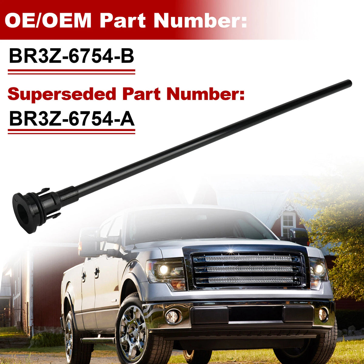 Dipstick Tube for F-150 & Mustang 5.0L (2011–2014)
