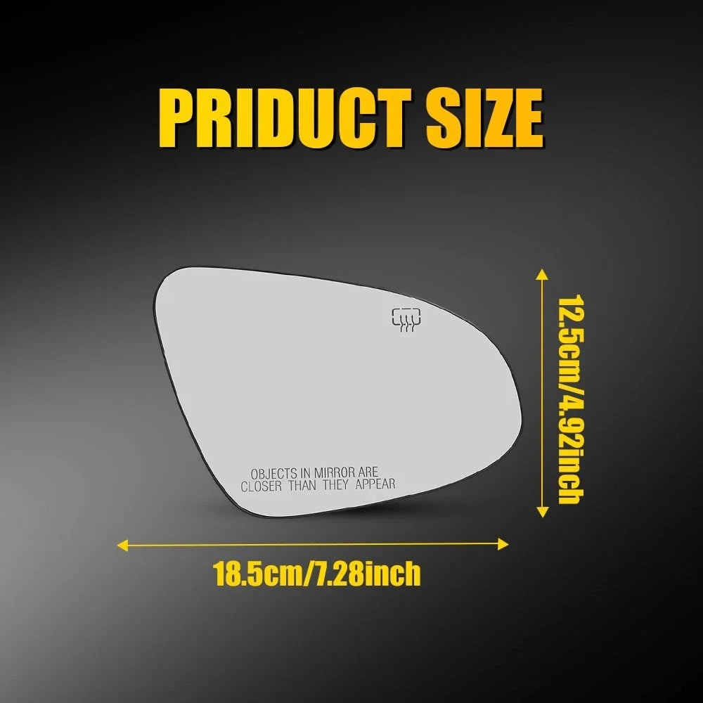 Heated Mirror Glass Replacement for Toyota Corolla (2014–2019) 1-5X