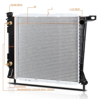 Aluminum Radiator for Ford Ranger/Explorer (1985–1994) DPI-1061