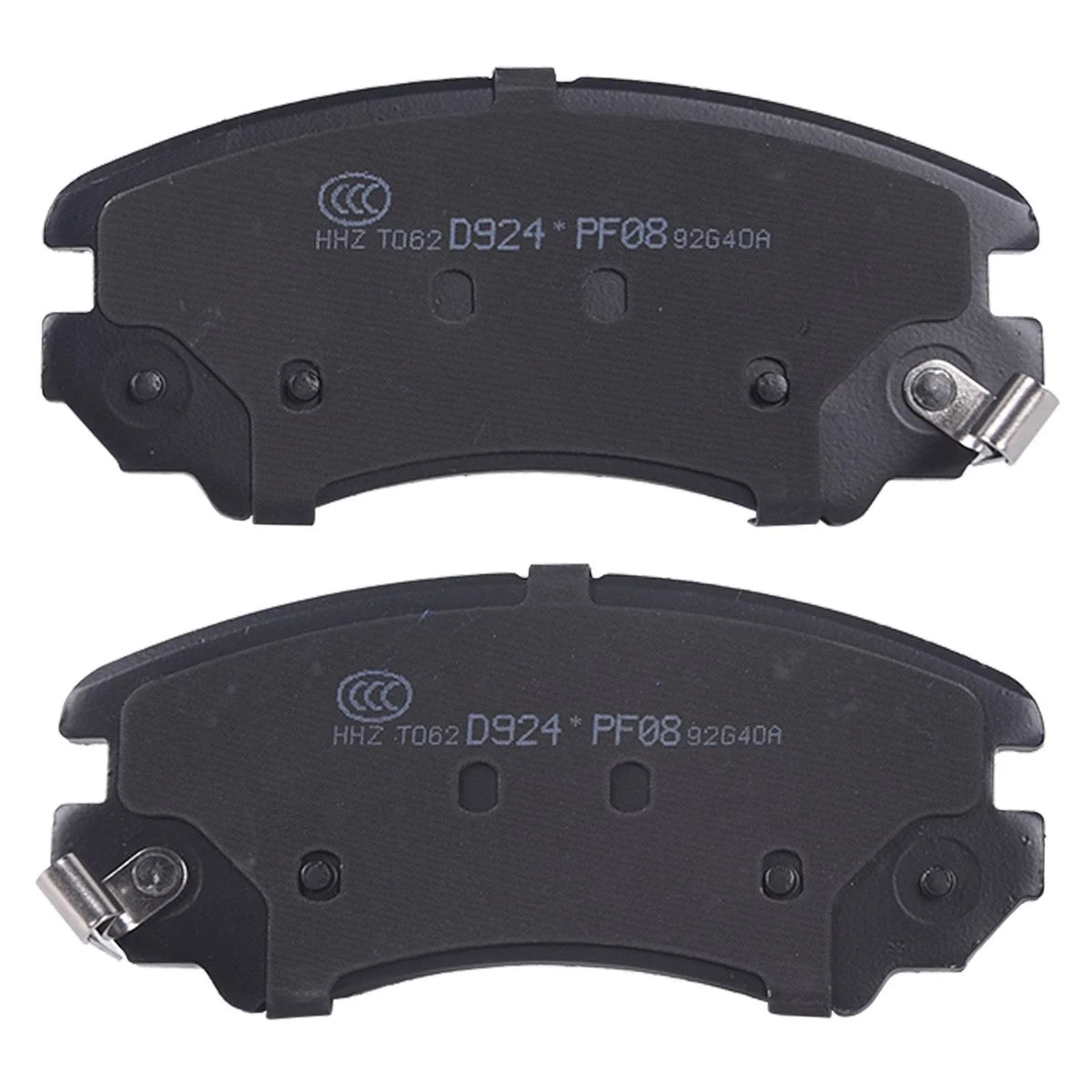 Set of 8 Ceramic Brake Pads for Kia Soul (2010–2013) Hyundai Sonata Elantra