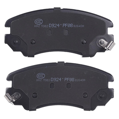 Set of 8 Ceramic Brake Pads for Kia Soul (2010–2013) Hyundai Sonata Elantra