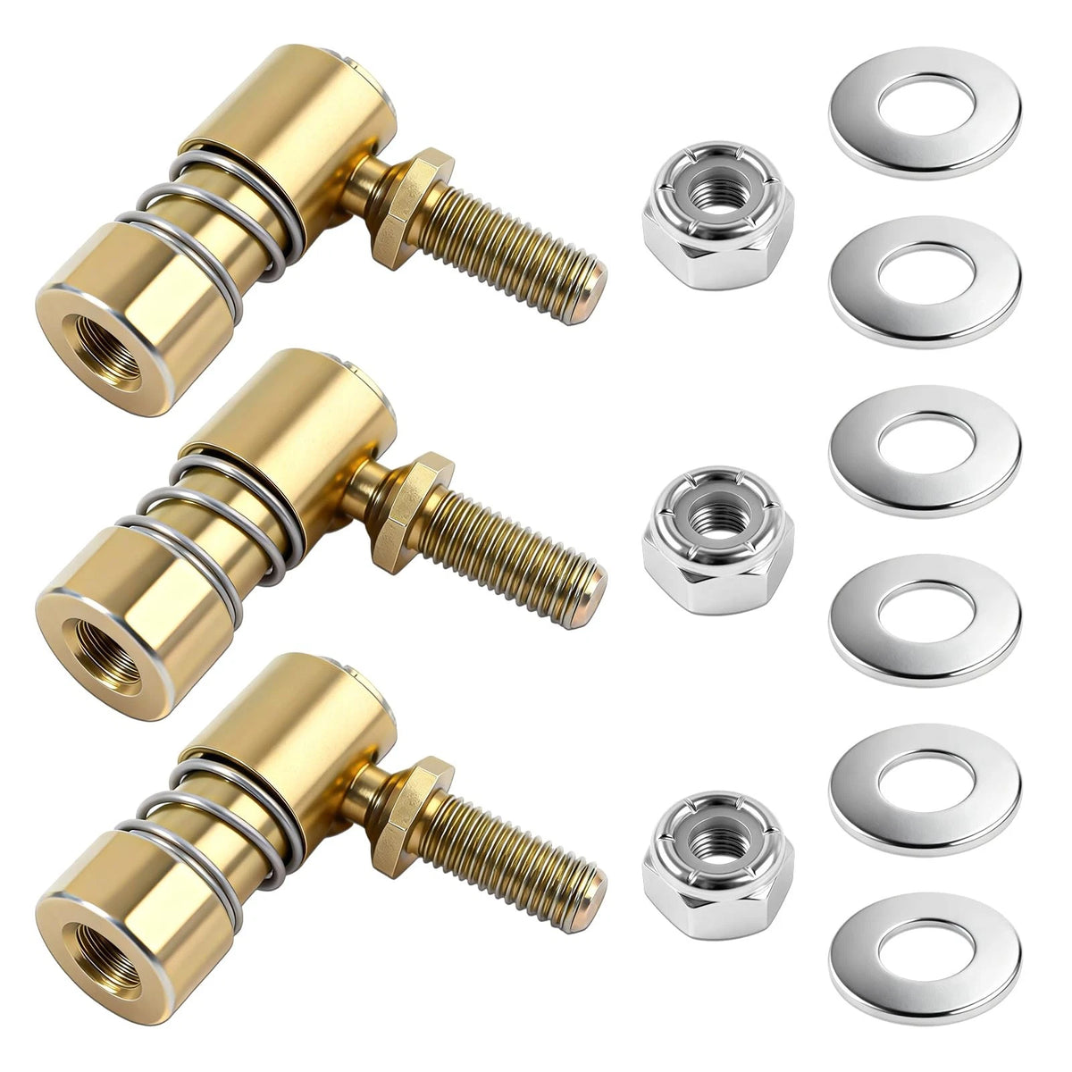 Set of 3 Quick Release Ball Joints 1/4-28 for Throttle Control