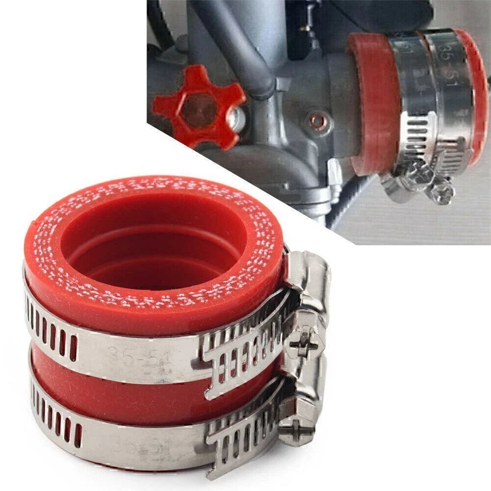 Rubber Carburetor Adapter Manifold for PWK 28/30mm Motorcycle