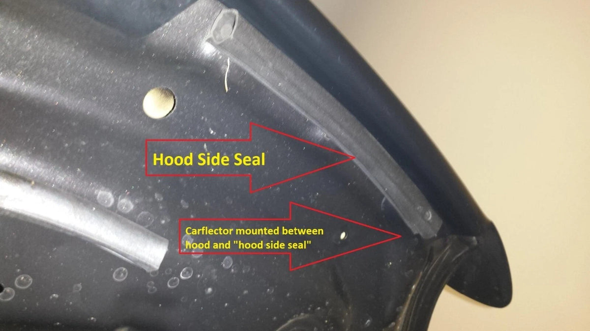Husky Carflector Hood Protector for Nissan Rogue (2014–2020) 2810472
