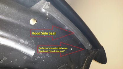Husky Carflector Hood Protector for Nissan Rogue (2014–2020) 2810472