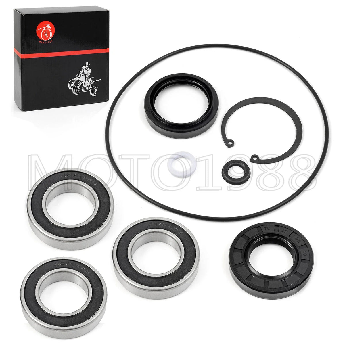 Rear Axle Rebuild and Seals for Honda TRX250 Recon (1997–2017)