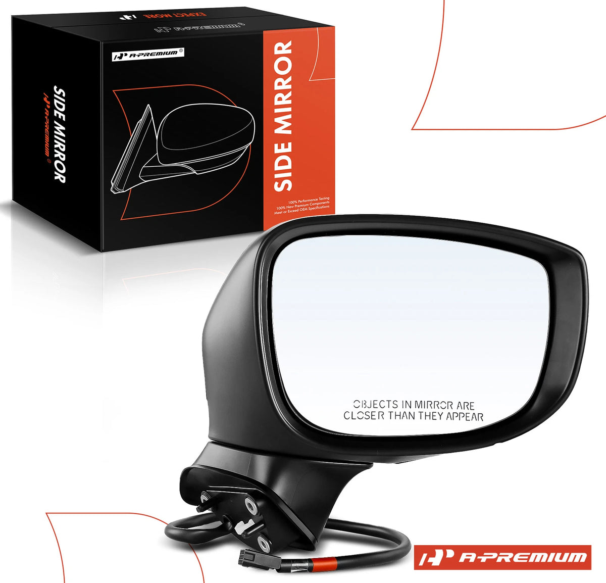A-Premium Power Mirror for Mazda CX-5 (2017–2018) KB7W69122, KB8D69121A, KB8D69121APFM, MA1321199