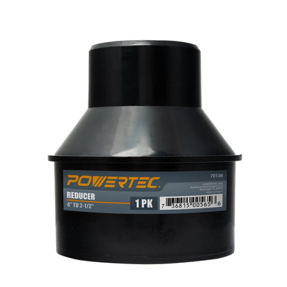 4" to 2-1/2" Cone Reducer for POWERTEC 70136