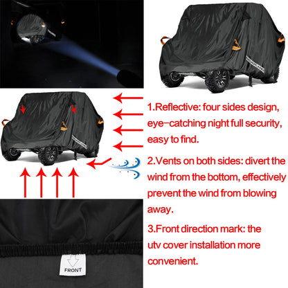 UVT Waterproof Dust Cover for Can-Am Maverick Trail 800 1000 (2018–2023)