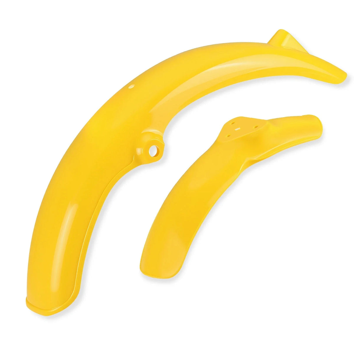 Set of 2 Front & Rear Fenders for Suzuki JR50 (1978–1999) Yellow Guards