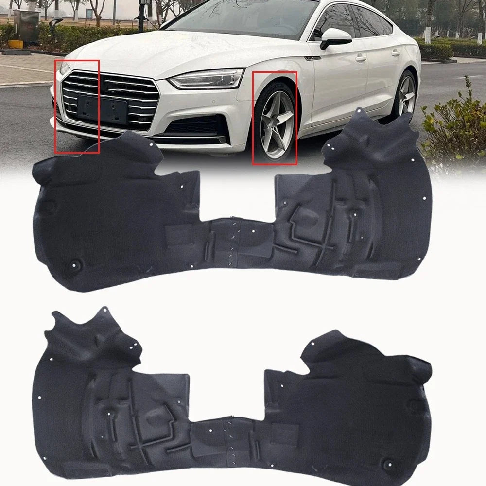 Set of 2 Inner Fender Liners for Audi A5 Quattro S5 (2008–2017)