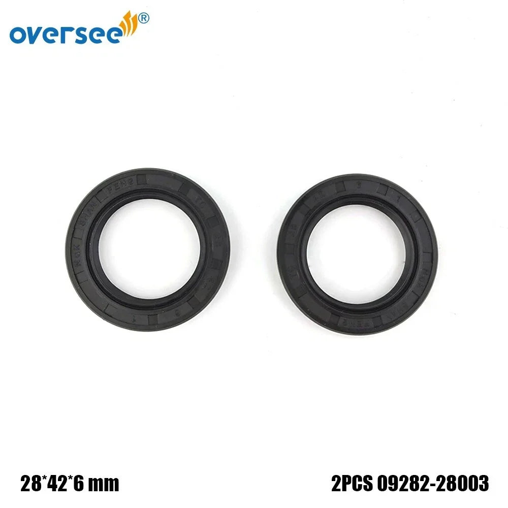 2X Oil Seal 09282-28003 for Suzuki Outboard 60-100HP (60-70, 90-100)
