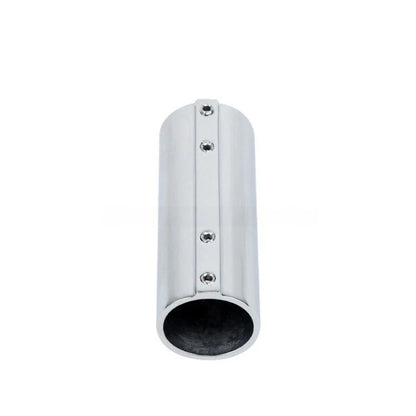 316 SS Straight Pipe Connector for Marine Deck Rails (Boat Handrail Fitting)