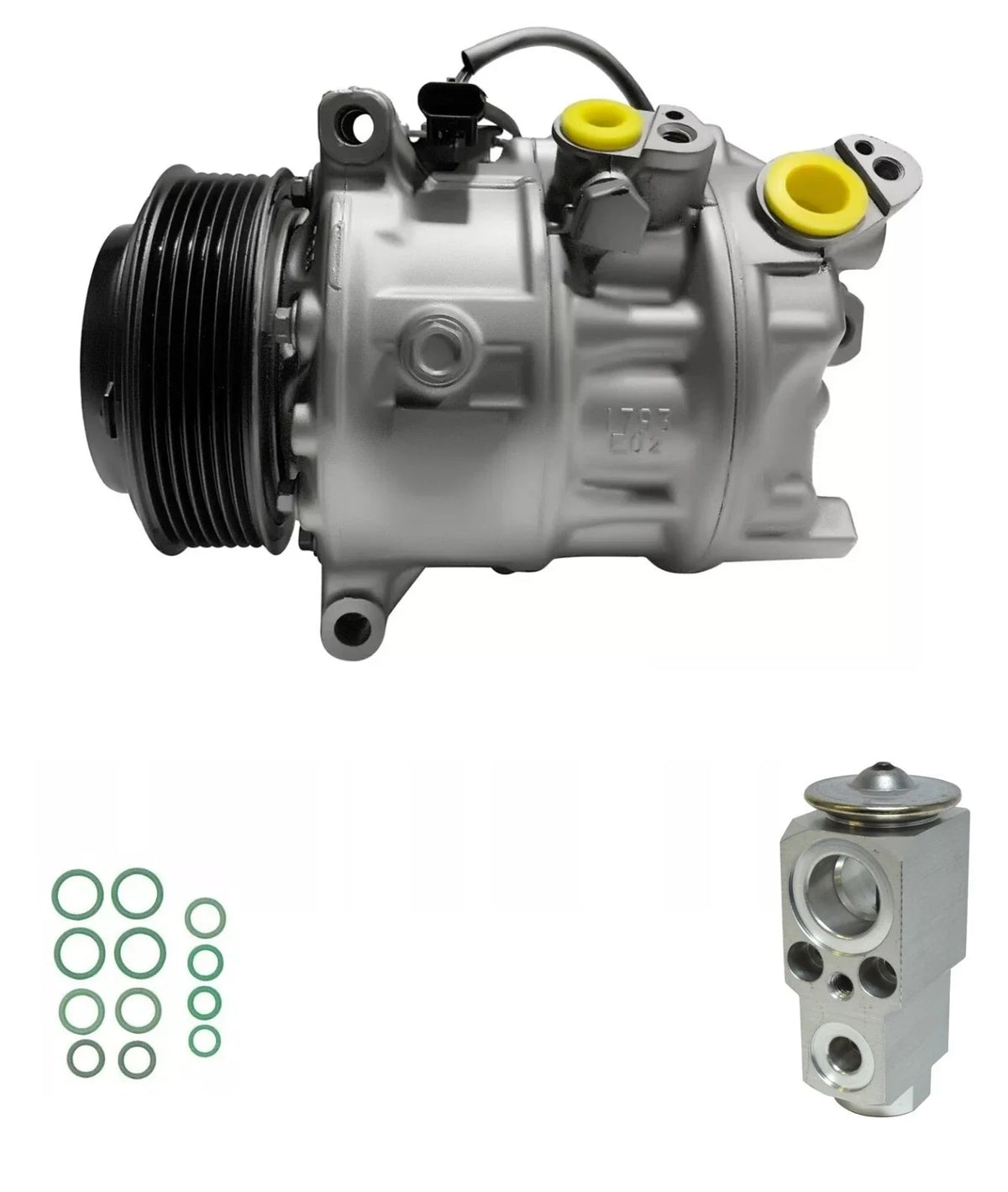 AC Compressor Kit Replacement for BMW 750i xDrive 4.4L V8 (2016–2016)
