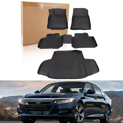 All Weather Floor Mats & Cargo Liner for Honda Accord Sedan (2018–2022)