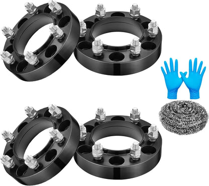 4x 1.5 Inch Hubcentric Wheel Spacers 6x5.5 for Lexus GX470, Toyota Tacoma (2003–2023)