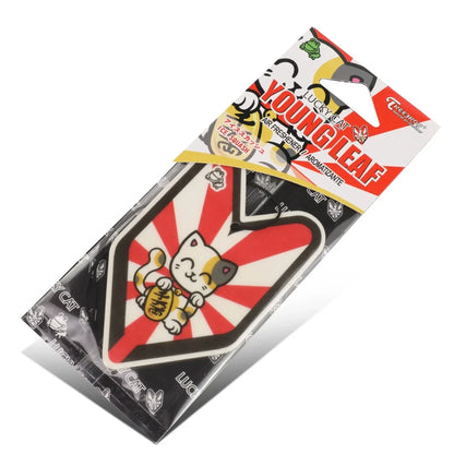 Hanging Air Freshener for Car Office - Tree Frog Wakaba Young Leaf Scent