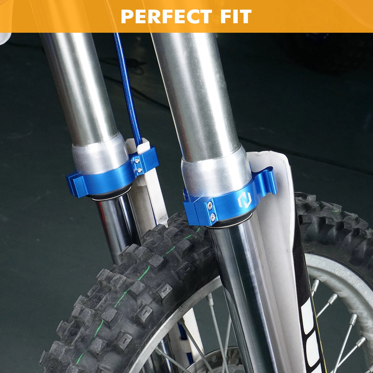 Front Fork Protector Guide Clamp for Yamaha YZ 85 (2002–2018)