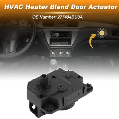 HVAC Heater Blend Door Actuator for Nissan Rogue (2014–2019) 277494BU0A