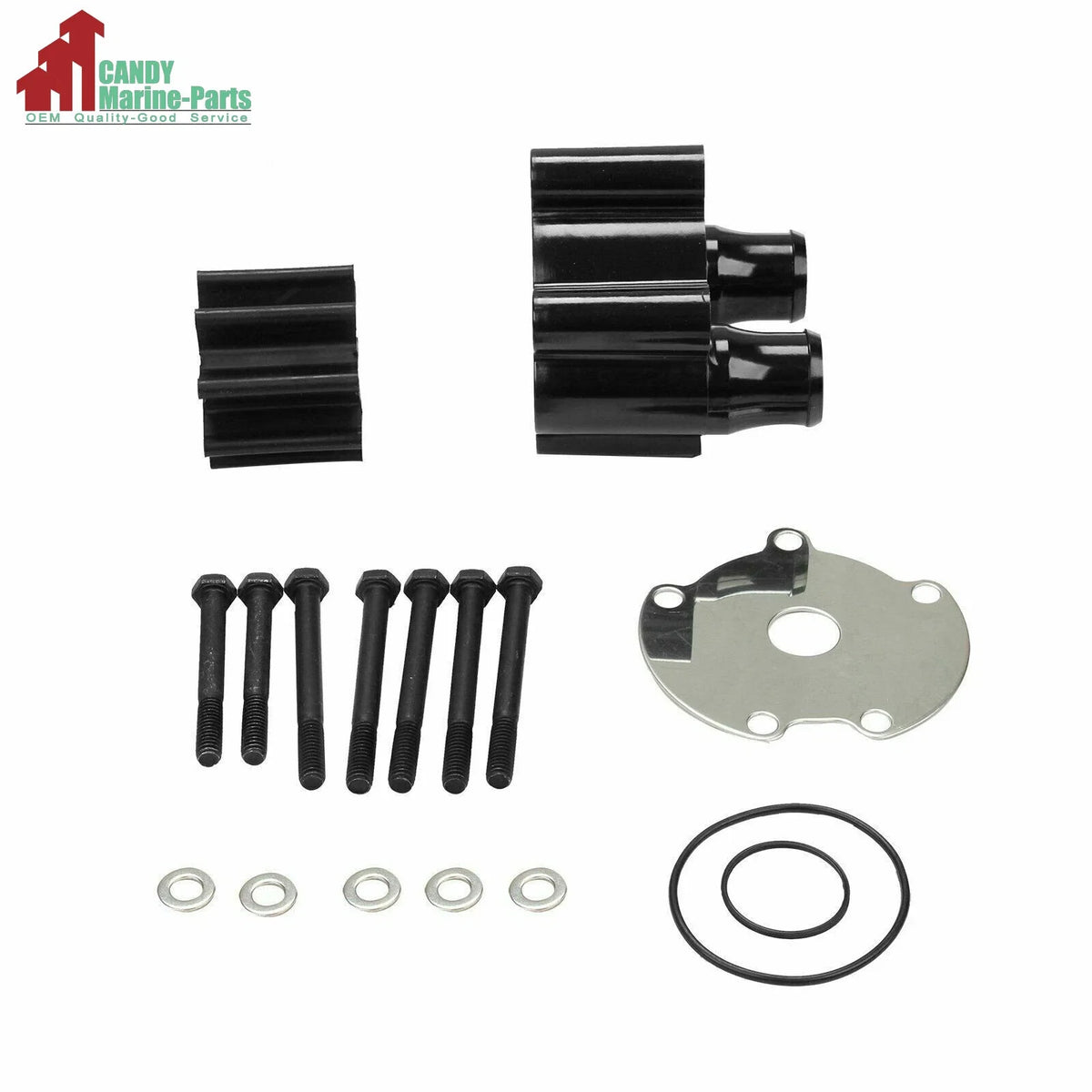 Water Pump Impeller Kit for Mercruiser 7.4L GM 454 V-8 (1997)