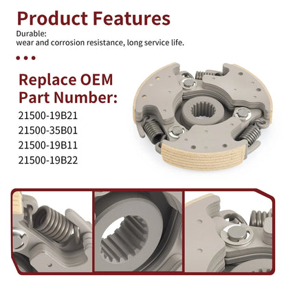 Wet Clutch Centrifugal 2x4 for Suzuki QuadRunner 250 (1993–2001)