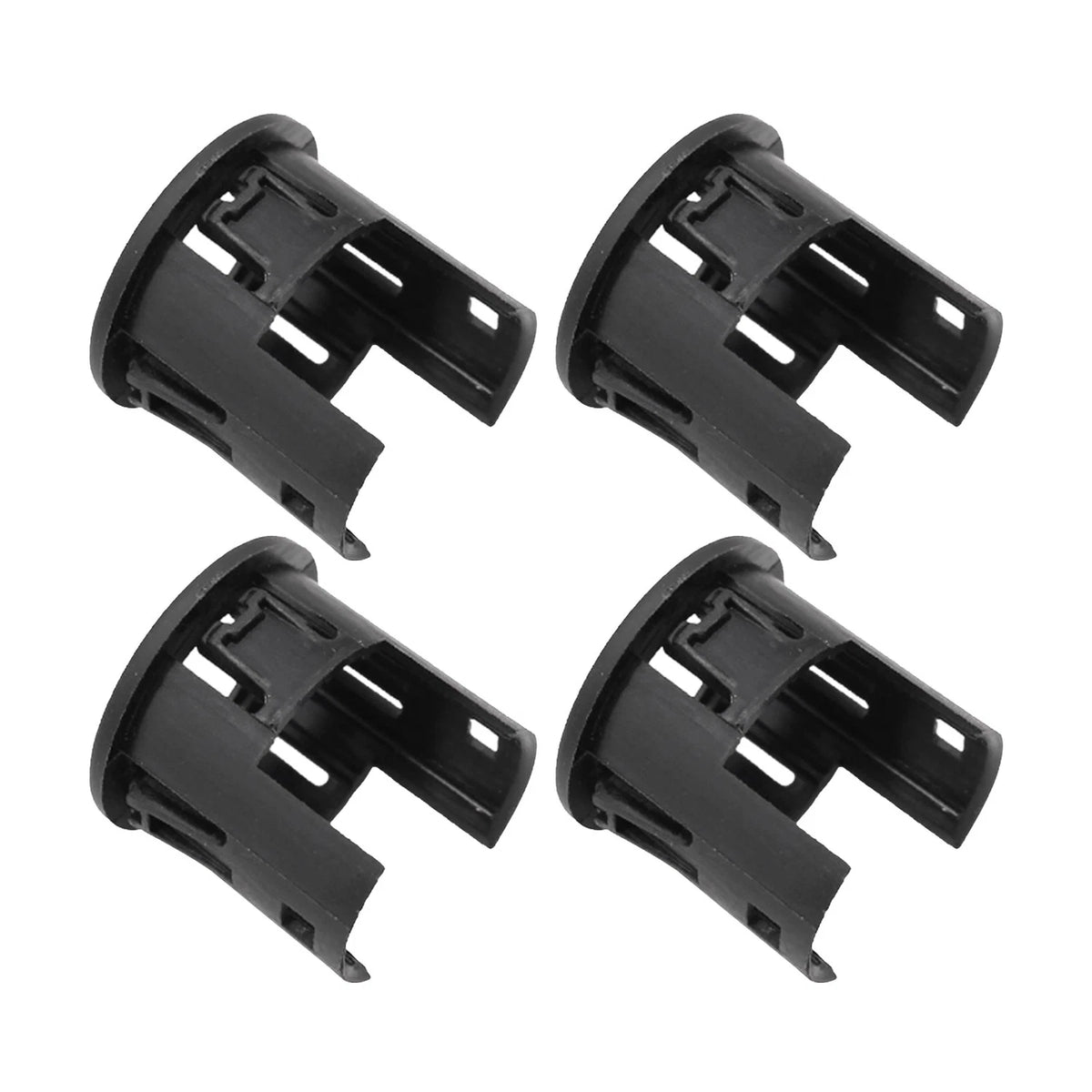 Set of 4 Rear Bumper Parking Sensor Brackets for Silverado Sierra (2014–2019) 23276807